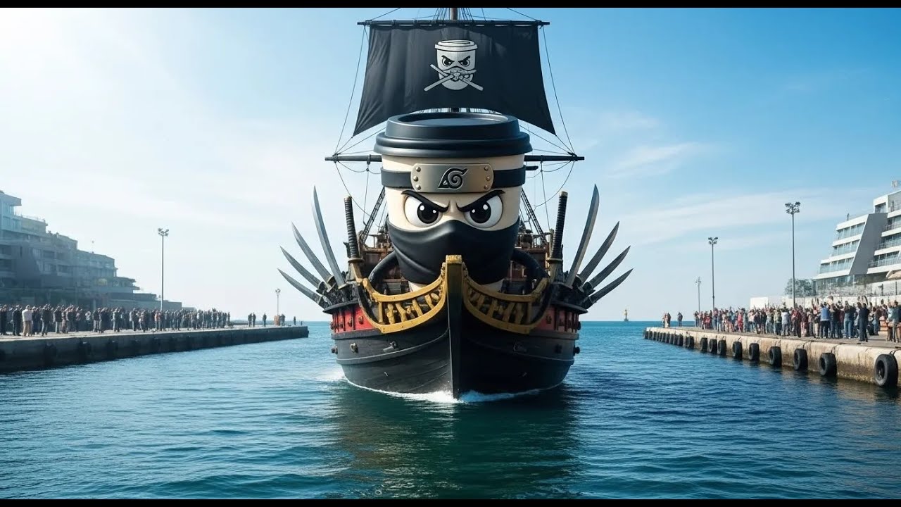 Italian Brainrot Giant Ship Parade Carnival in Real World