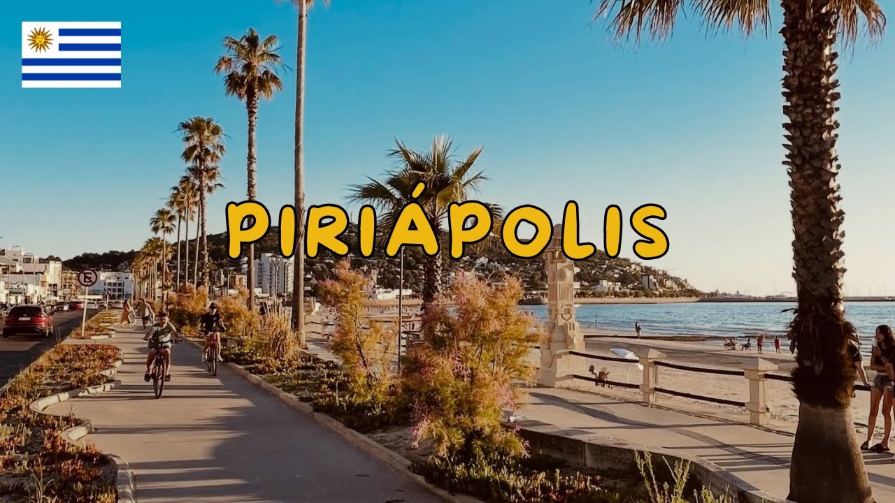 [4K] 🇺🇾 Piriápolis, Uruguay | Recorriendo la Rambla de los Argentinos hasta el Puerto 🌊⚓🦭