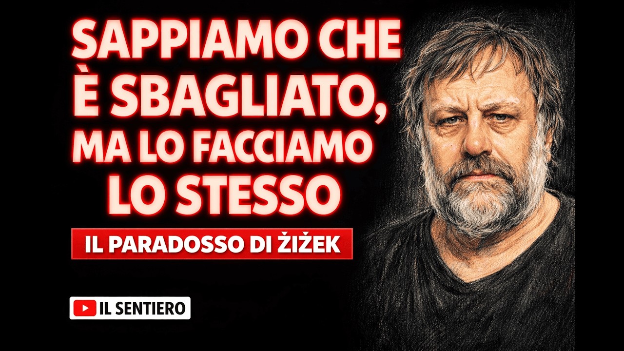 Sappiamo che è sbagliato, ma lo facciamo lo stesso | Il Paradosso di Žižek