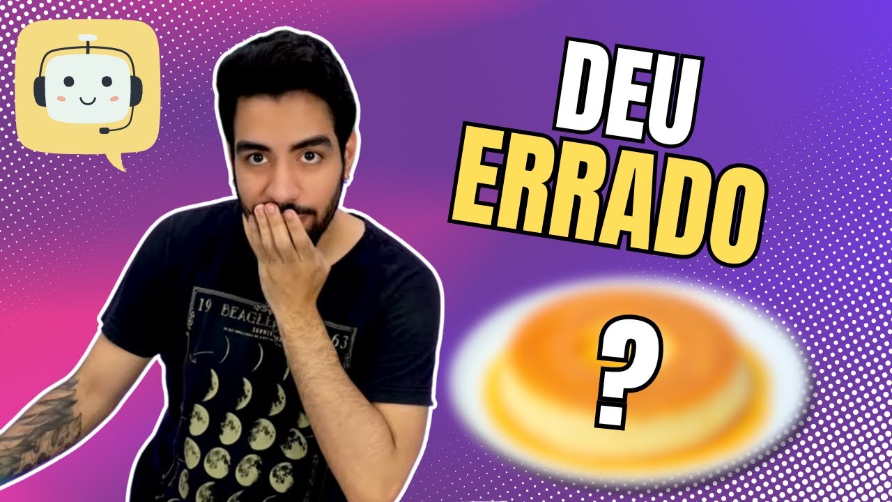 Ensinei o ChatGPT a Fazer Pudim!