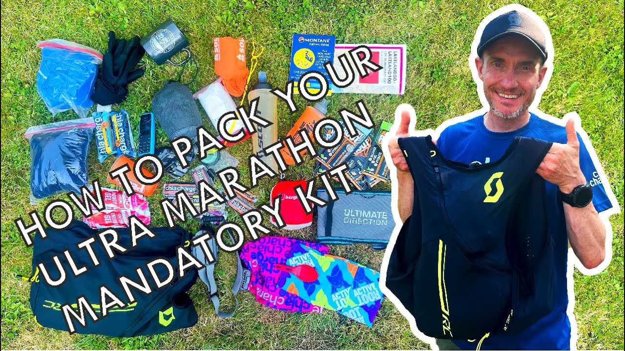 How To Pack Your Ultra Marathon Mandatory Kit - Top Tips