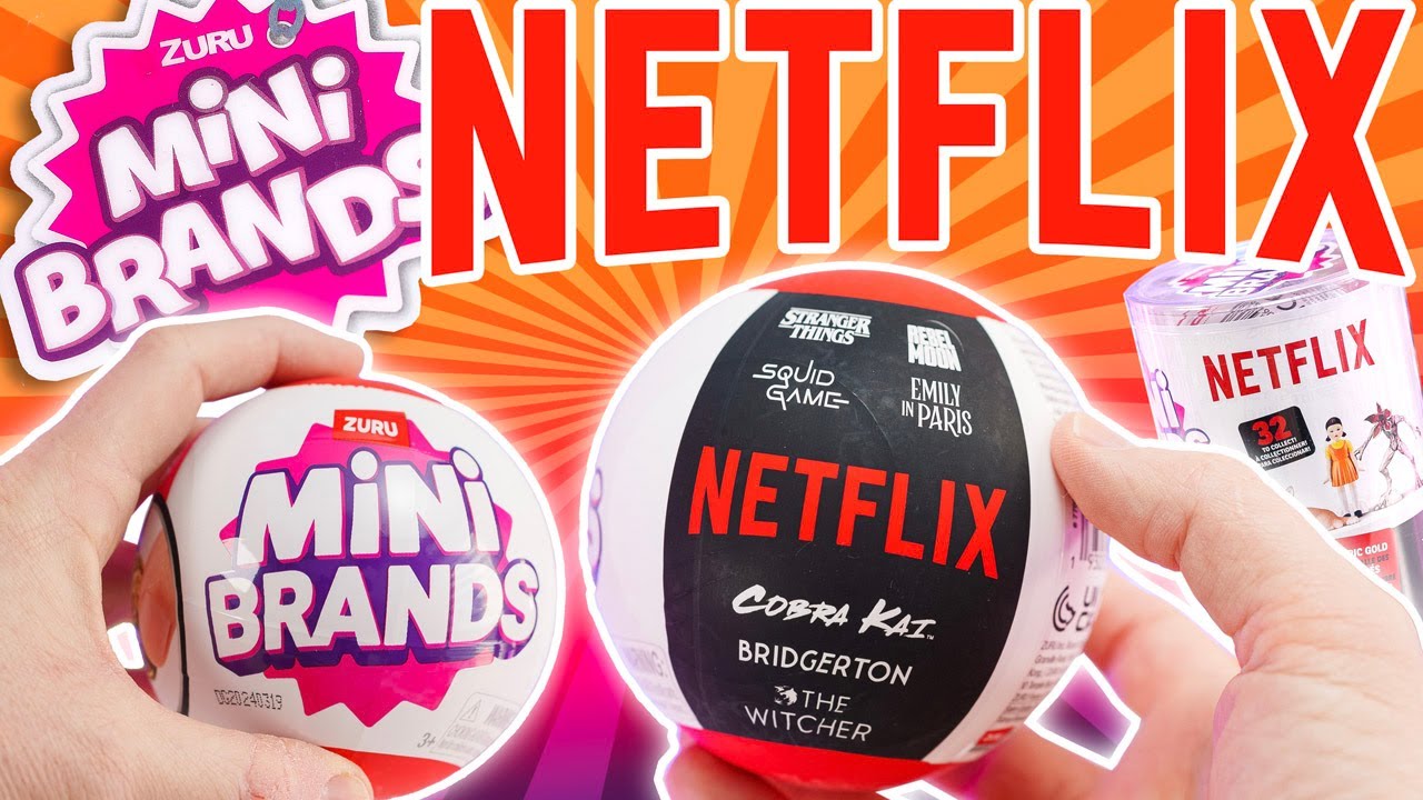 MINI BRANDS NETFLIX Un Tirage de fou !! Et tellement satisfaisant