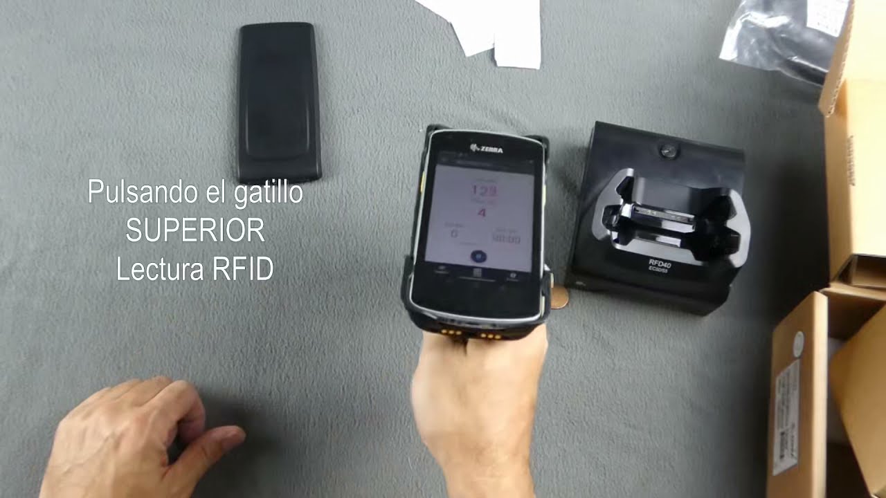 ZdZ - Acoplar el EC5x con el RFD40 de Zebra