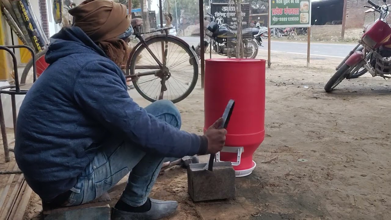 प्लास्टिक के बाल्टी का फ्रेम 