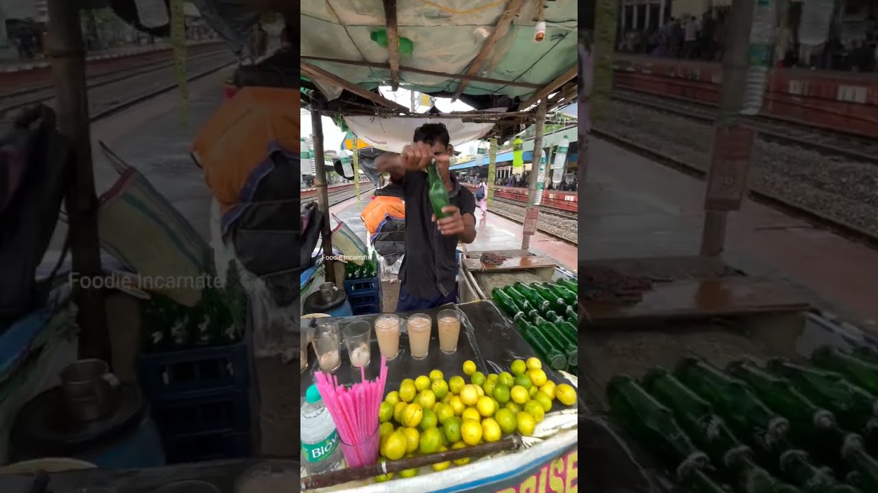 Summer Special Lemon Soda at Railway Station😱😱 Kolkata Street Food | West Bengal