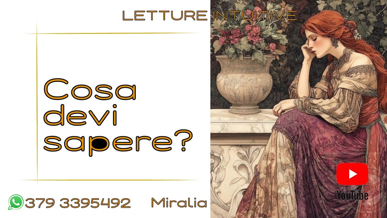 🔮❓️COSA DEVI SAPERE❓️🔮