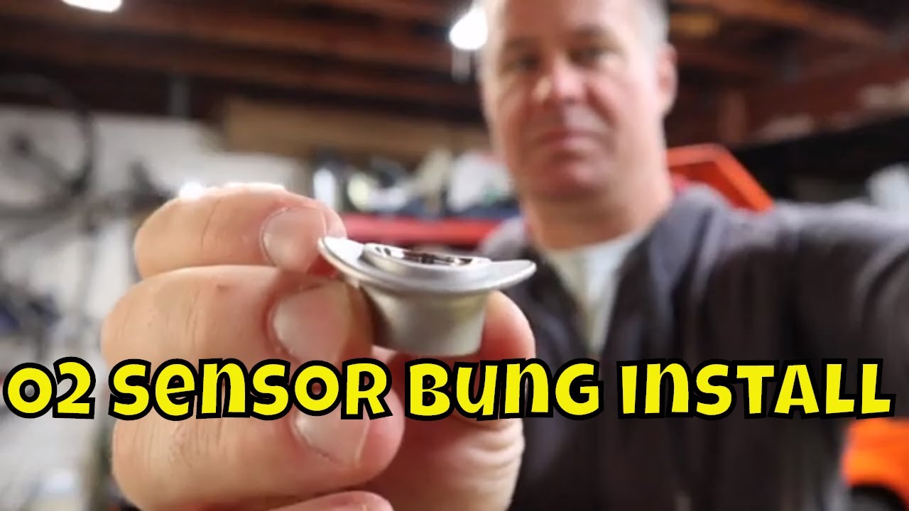Welding in an O2 sensor bung  -1975 VW Rabbit 1.8t 20v ep #57 -