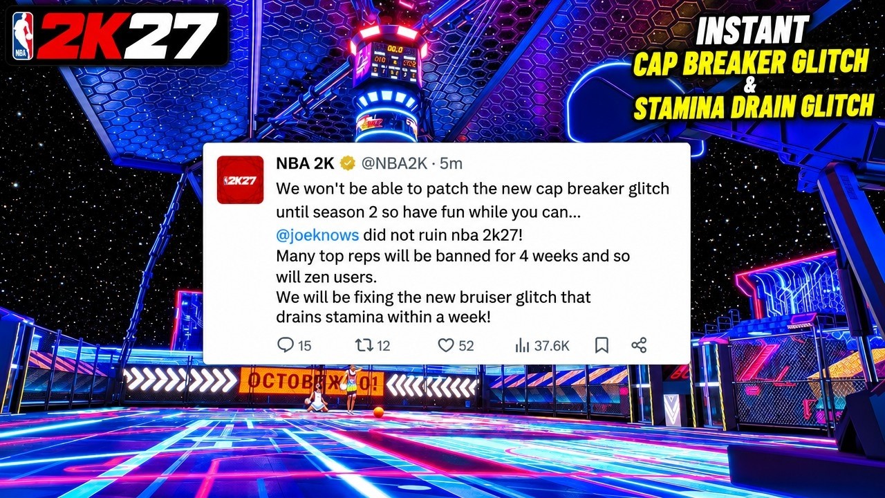 NBA2K27 Cap Breaker Glitch 😱 joe knows ruined nba 2k27 🤔
