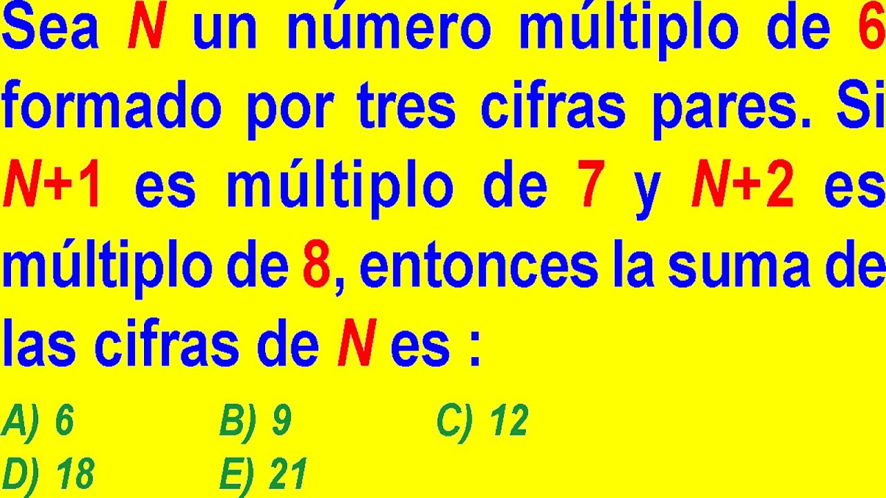 EXAMEN UNI SOLUCIÓN-ADMISIÓN UNIVERSIDAD DE INGENIERÍA ARITMÉTICA 2018 SEGUNDA PRUEBA