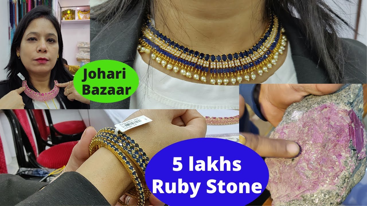Best Place To Buy Jewellery Original Gems Stones From Jaipur  Johari Bazar | Wholesale Market  Gems