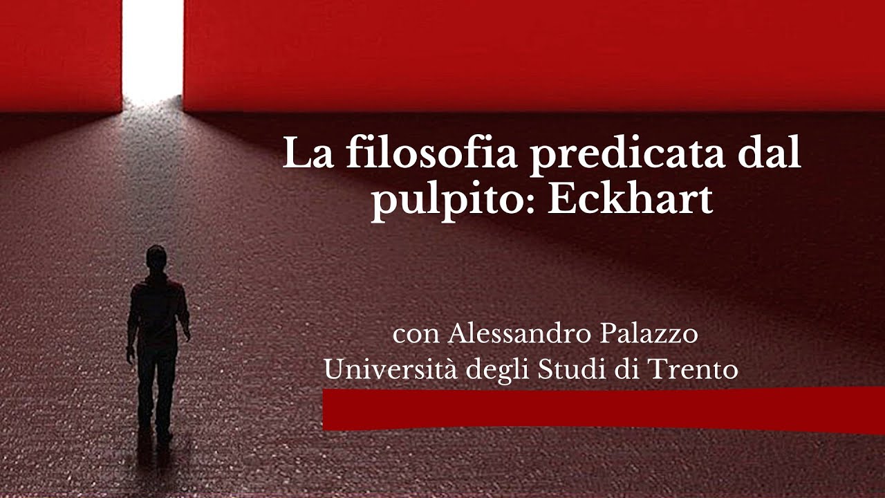 La filosofia predicata dal pulpito: Eckhart