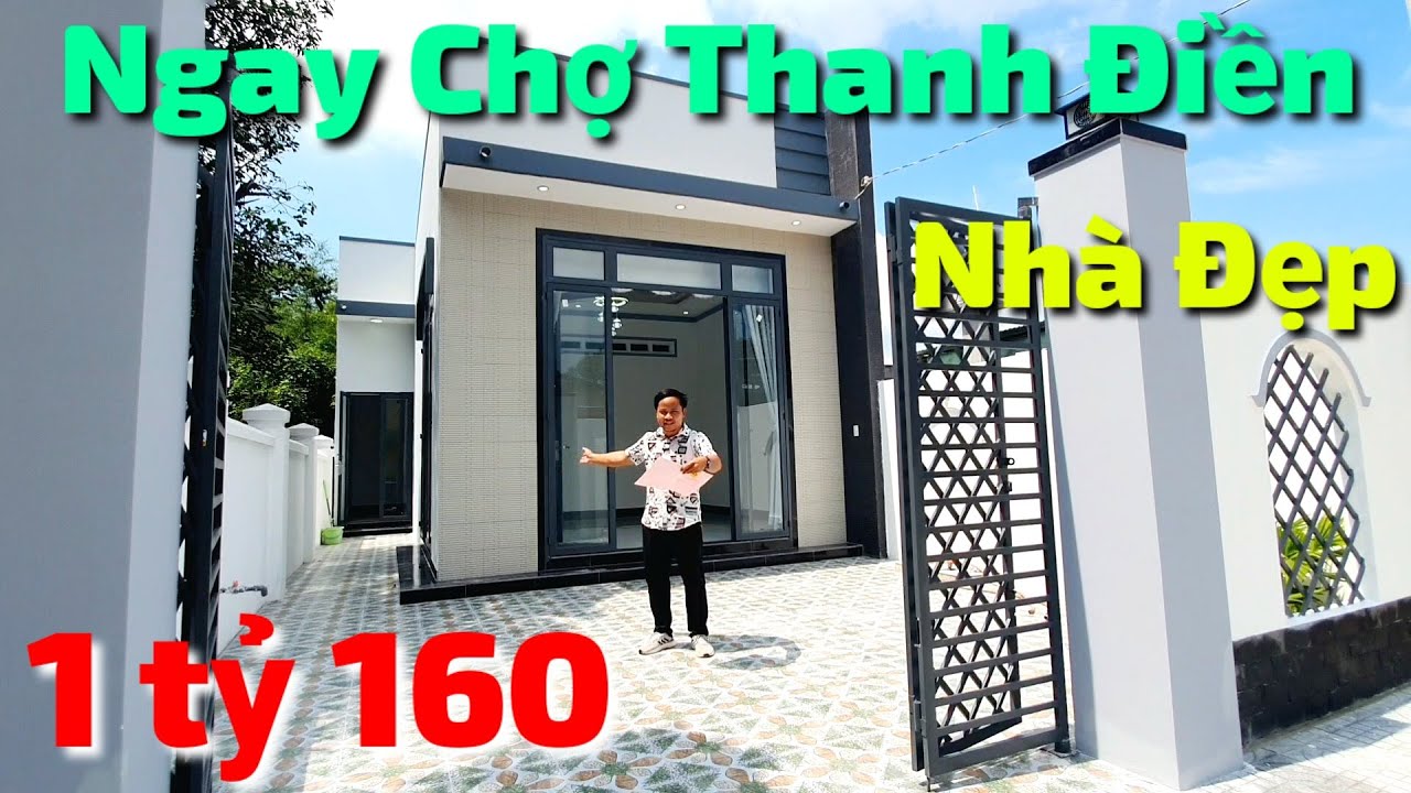 [Đã Bán] Nhà Chữ L mới xây ngay chợ Thanh Điền Tây Ninh vị trí đẹp Nhà thờ UBND trường học công viên
