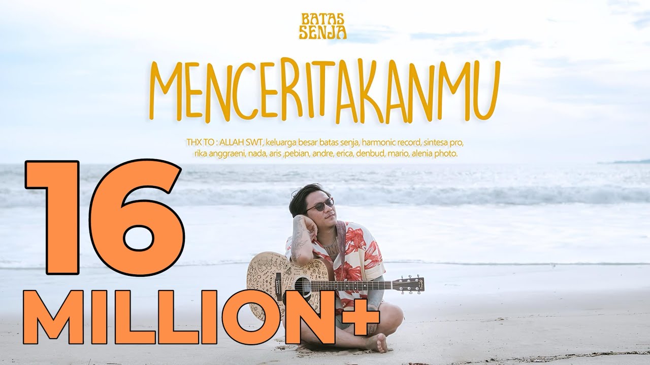 BATAS SENJA - Menceritakanmu (Official Lyric Video )
