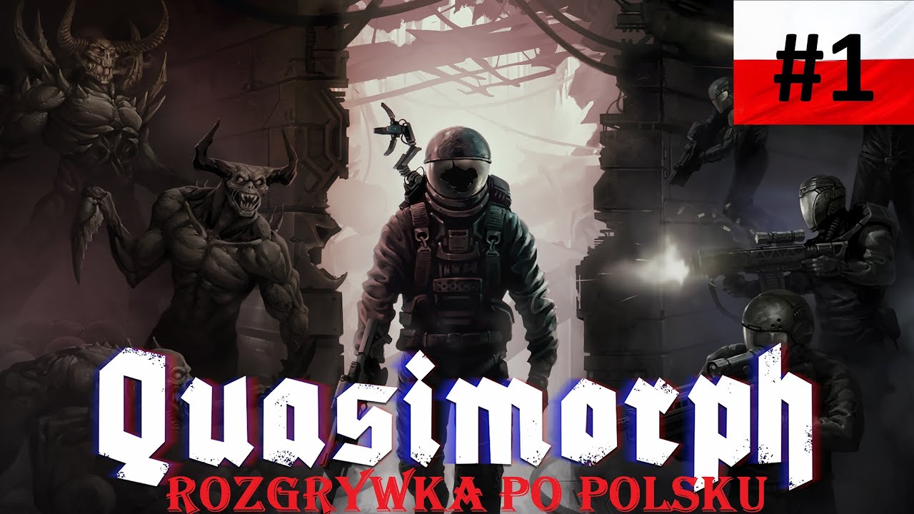 Najbardziej hardkorowa gra RPG o kosmicznych najemnikach - Quasimorph PL #1
