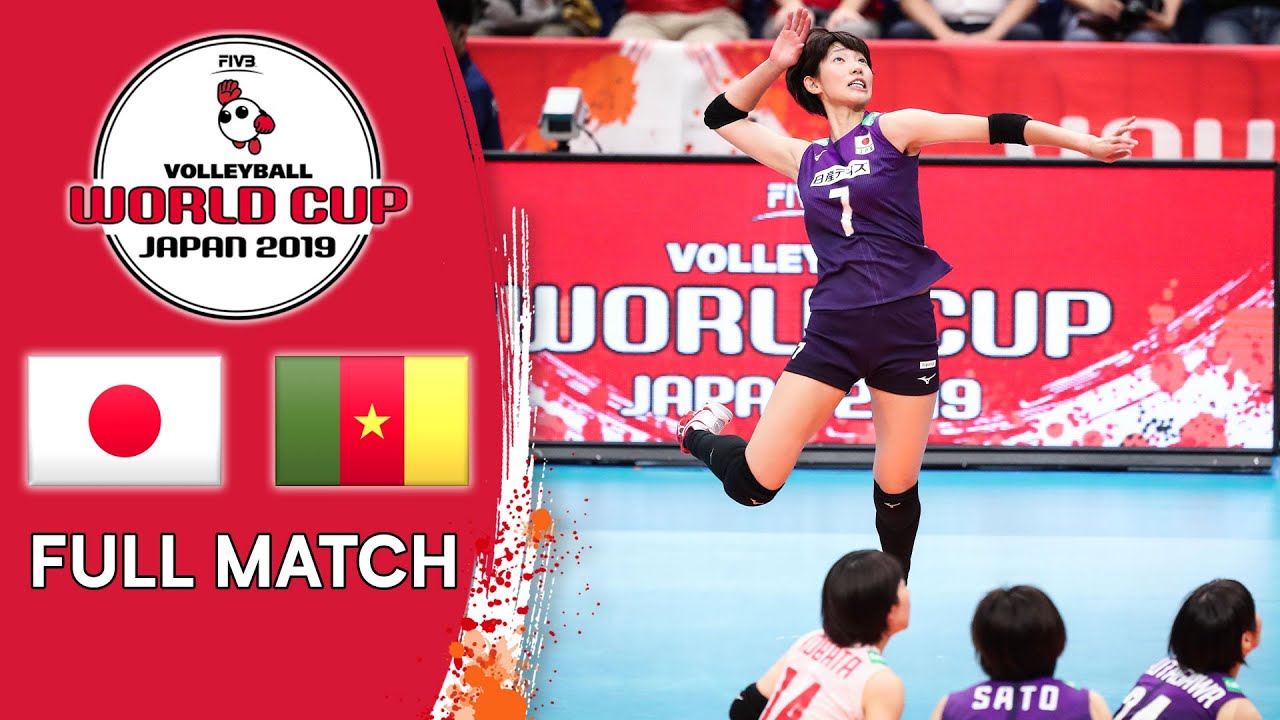 Japan 🆚 Cameroon - Full Match | Women’s Volleyball World Cup 2019