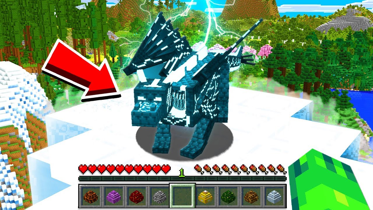HATCHING A MINECRAFT STORM DRAGON!