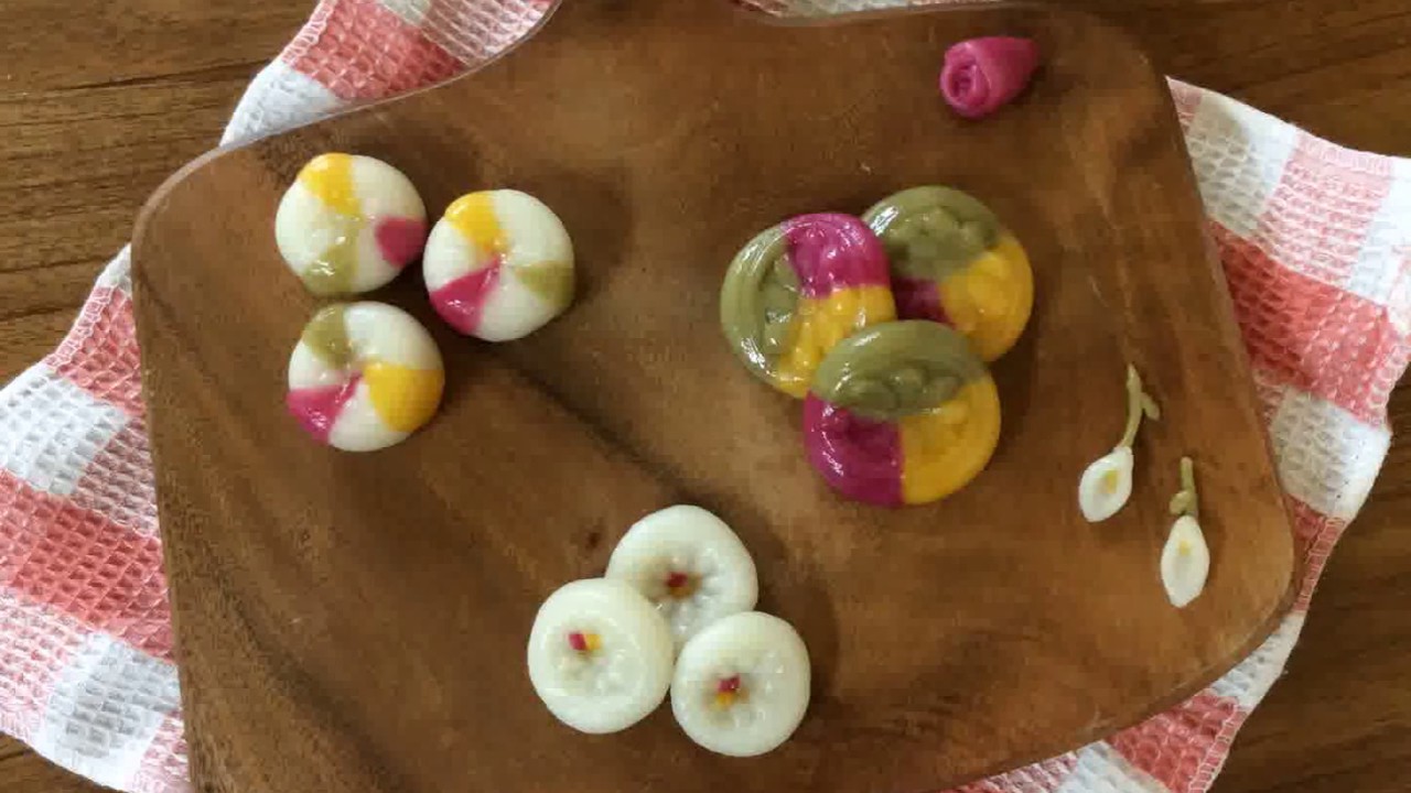 알록달록 고운 꽃절편♥Rice Cake