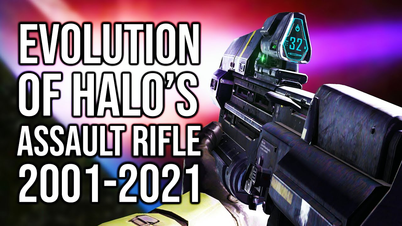 The evolution of Halo's Assault Rifle | Let's take a look at every version of the Halo AR