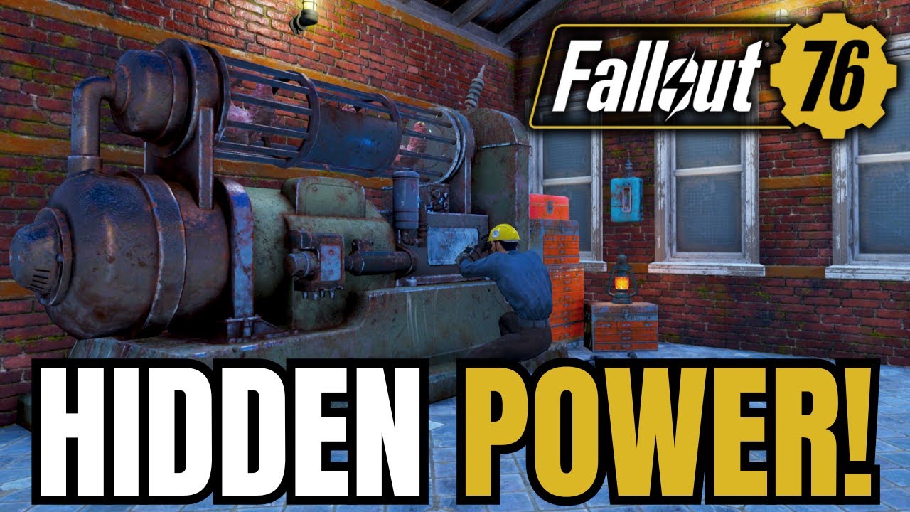 How To Hide UGLY Wires & Generators In Your CAMP Build! | Fallout 76 Tips & Tricks!