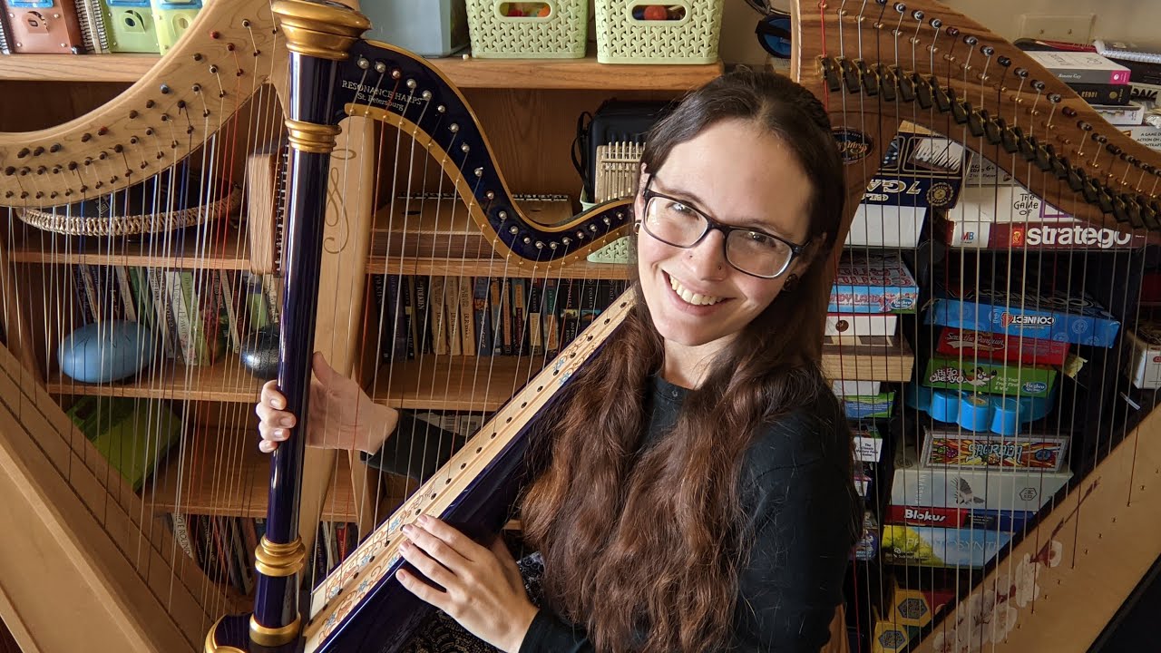 Unboxing and Review of Resonance Harps Capris Harp - Mini 21 String Capri Harp