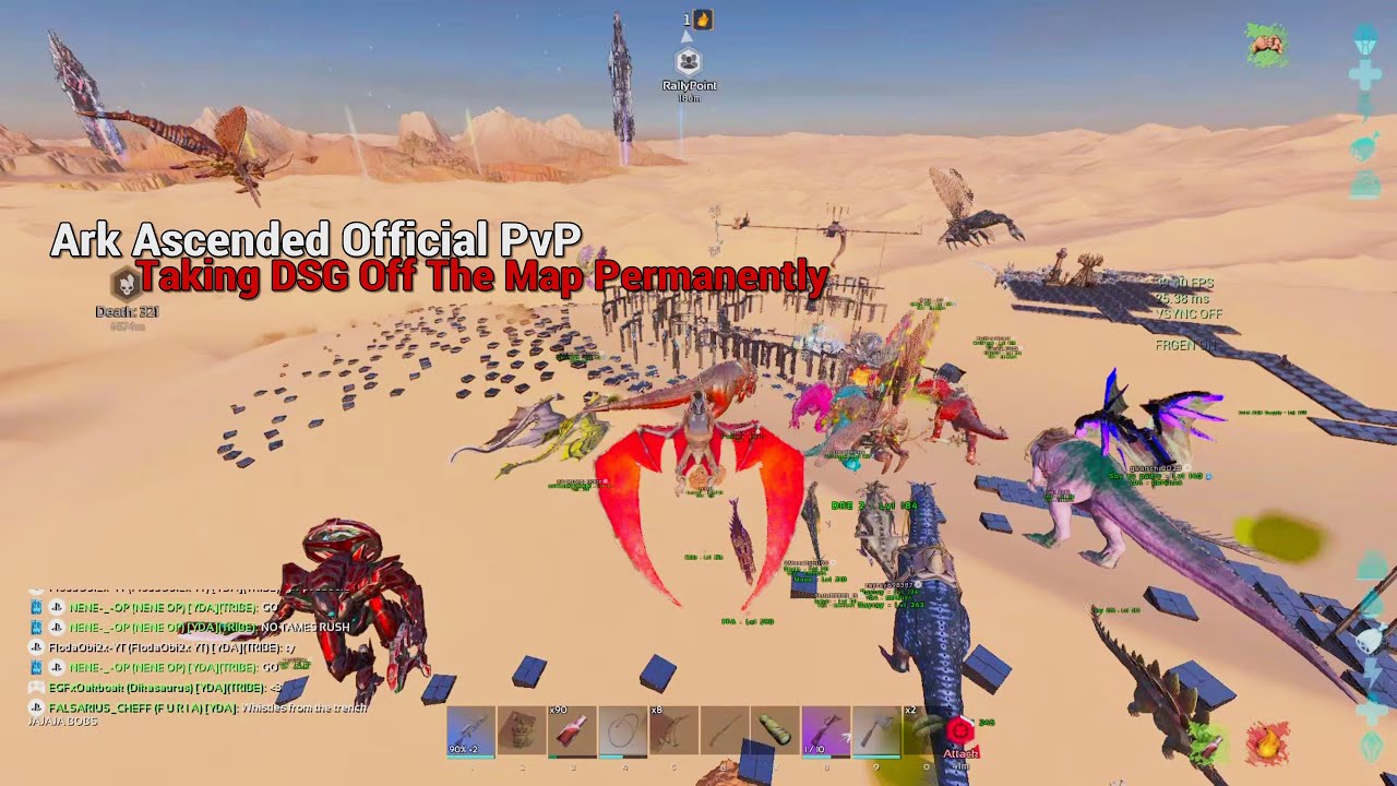 Ark Ascended Official PvP - We Took DSG Off The Map *PERMANENTLY*