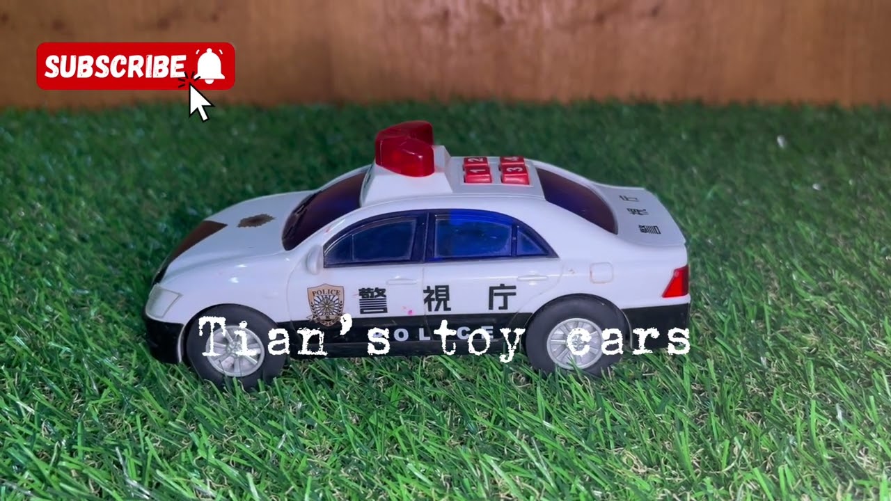Toyco Mini Sound Crown Police Car