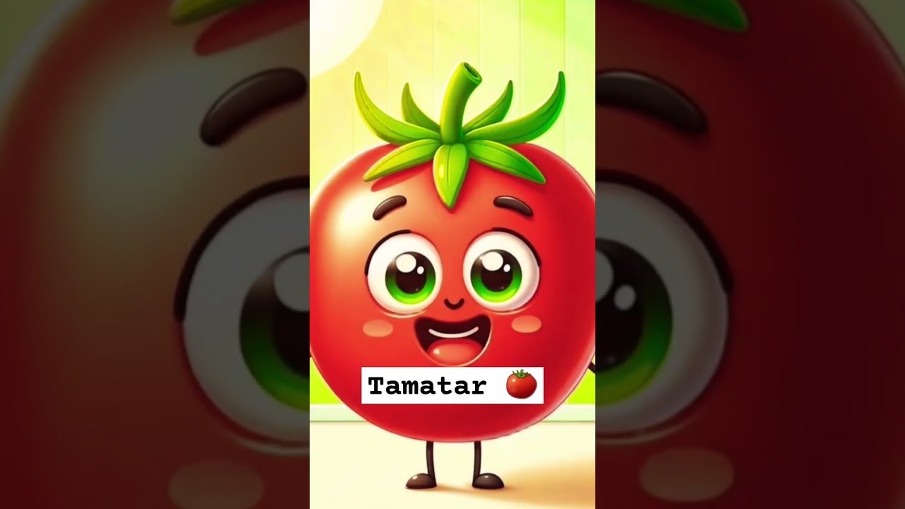 Tomatto || aha tamaatar bda mjedar ||🍎#tomato #ahatamatarbademajedar #kids