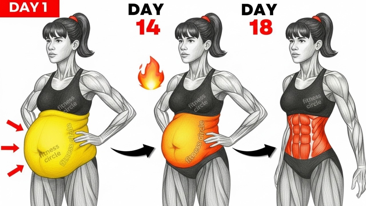 🔥 30-Min Easy Belly Fat Burn at Home | No Jumping Workout to Shrink Your Tummy
