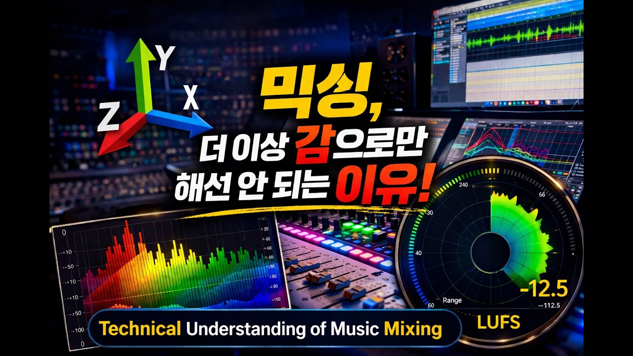 음악 믹싱 작업의 기술적 이해 UILSOUNDWORKS #음악믹싱,#기술,#AudioMixing