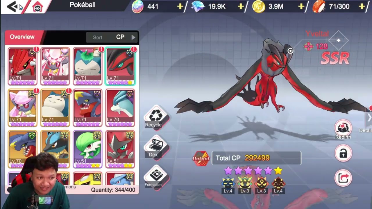 🔥🔥🔥REVIEW YVELTAL PUNYA TOP SERVER 180an‼️| Monster Gigantamax