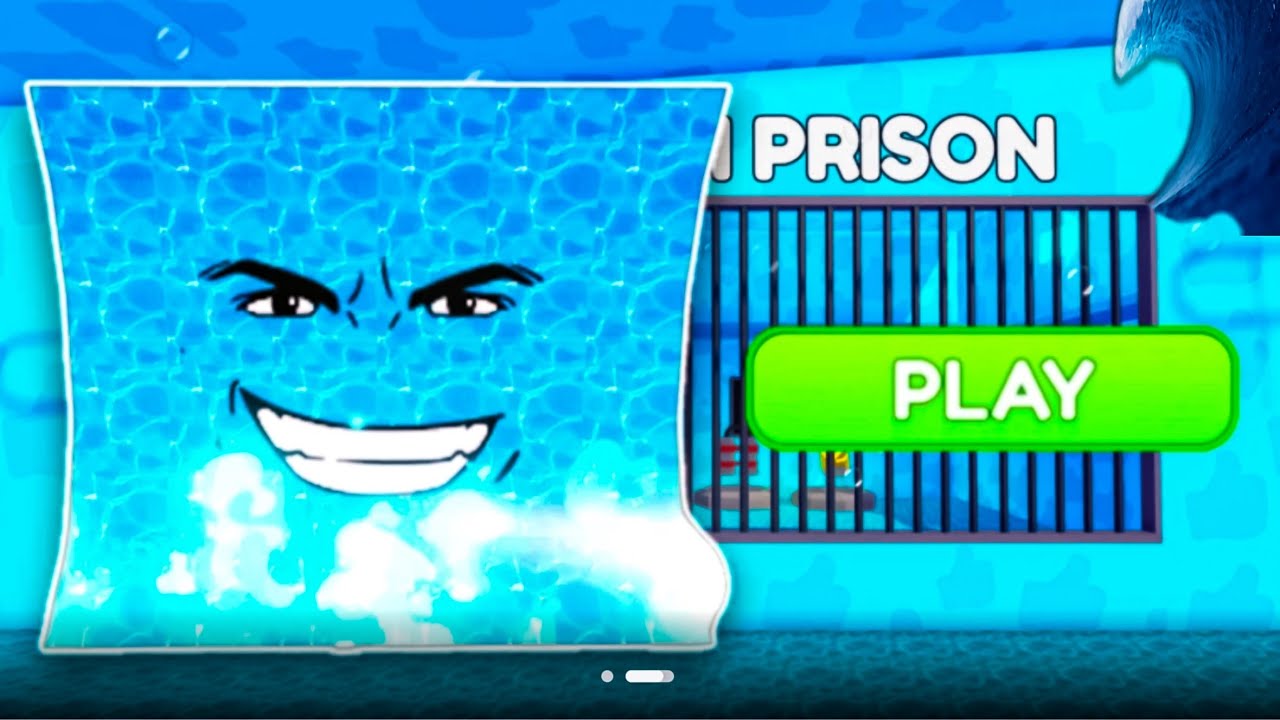 Tsunami Prison Run (Obby) NEW SCARY ROBLOX (#roblox)