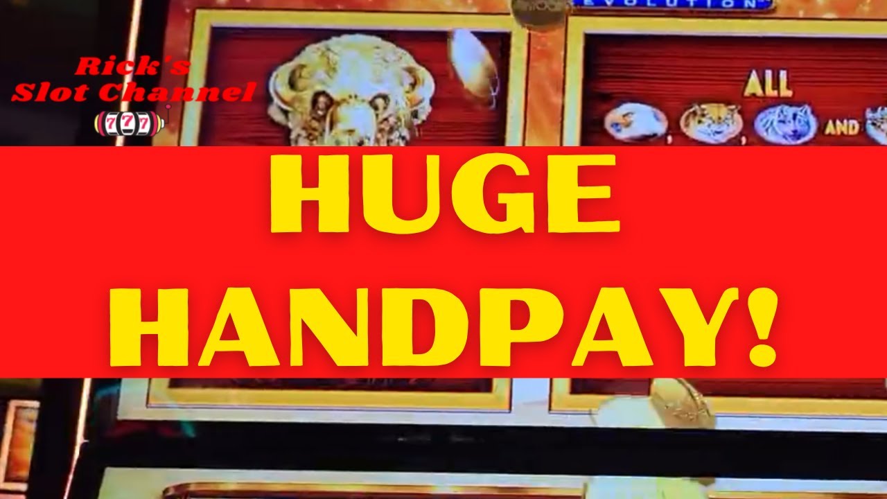 HUGE HANDPAY JACKPOT | Buffalo Gold Revolution | All 15 Heads Collected | Rick's Slot Channel