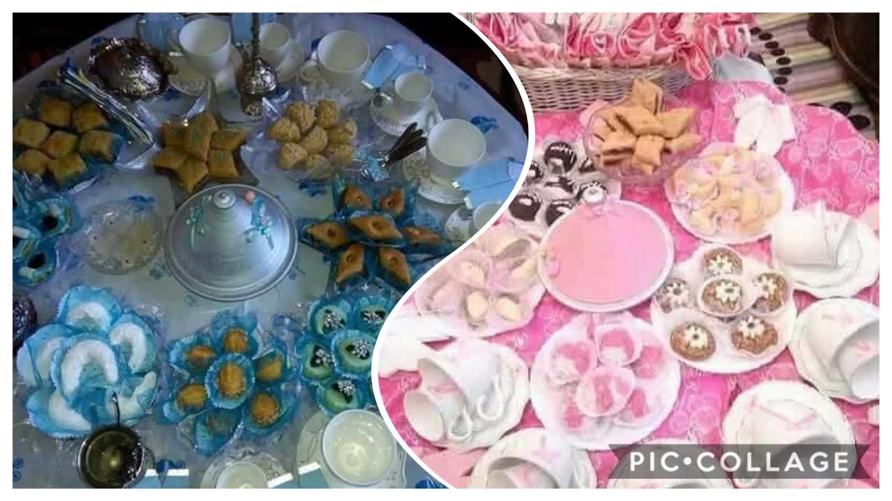 افكار جديدة لتقديم صينية النفاس الجزائرية