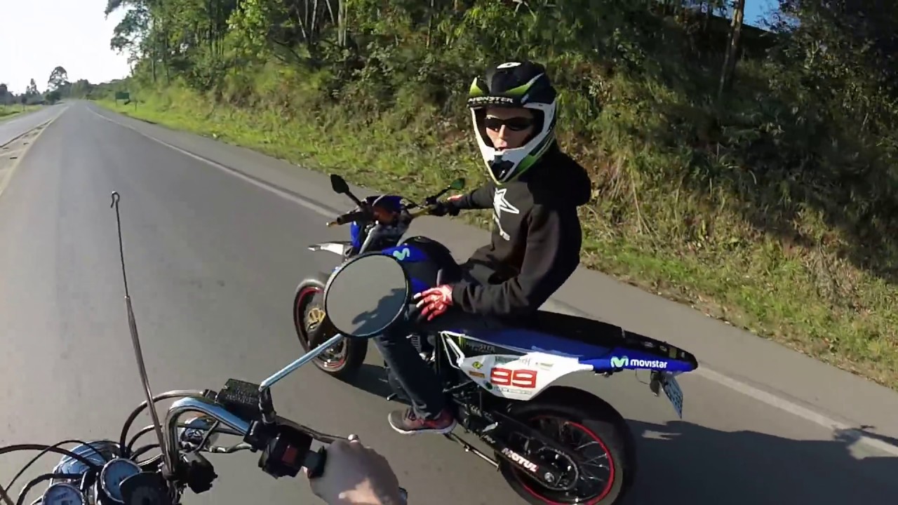 Virago 250 VS XTZ 250 SM 99