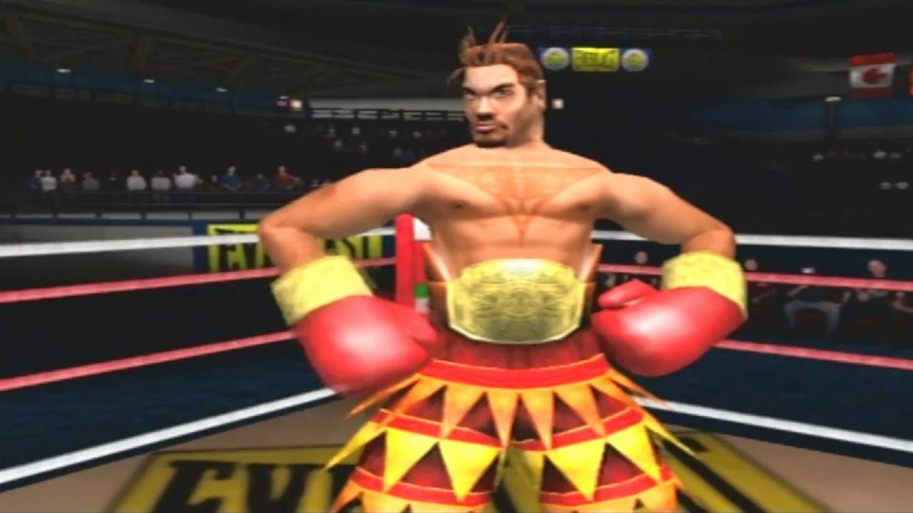 Ready 2 Rumble Boxing Round 2 - Angel ''Raging'' Rivera in red outfit (No Commentary)