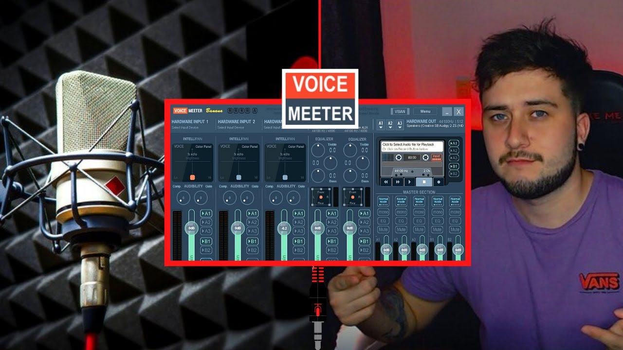 Como hacer que TU MICROFONO SUENE PROFESIONAL | TUTORIAL VOICEMEETER