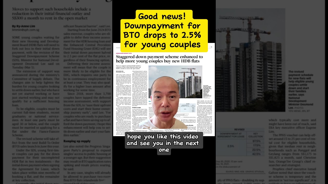 Good news for young couples who dont have income proof to buy BTO flat
