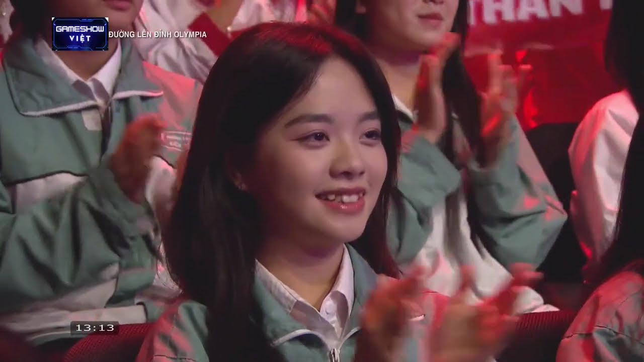 Quá bất ngờ vì hiếm lắm mới lại có nữ sinh giành vòng nguyệt quế của Đường lên đỉnh Olympia