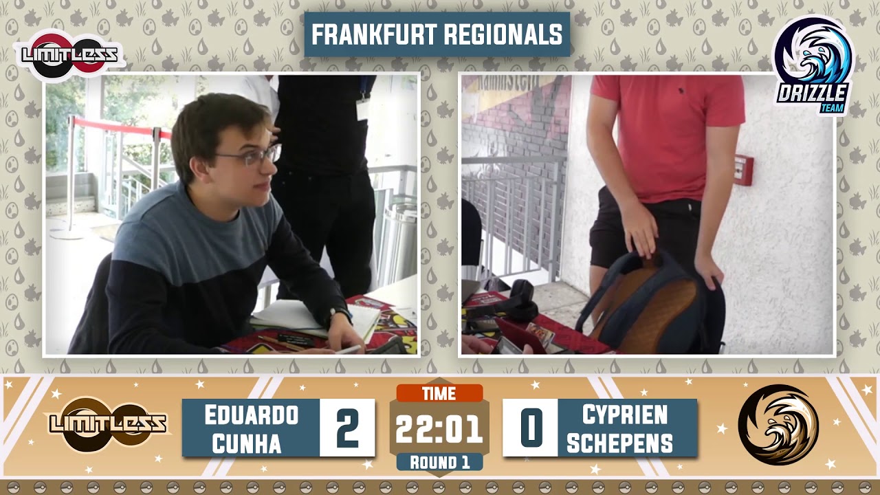【VGC 2019】 Offenbach/Frankfurt Regionals | Eduardo Cunha vs. Cyprien Schepens (Round 1)