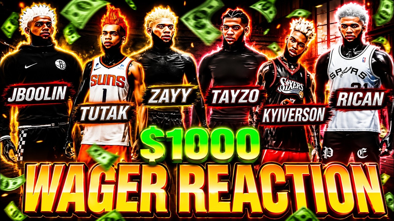 HoodieKy Wagered Tutak For $1000 On NBA 2K25 And You Won't Believe What Happened...😱