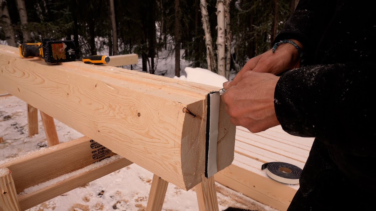 HOW TO BUILD an ALASKAN Log Cabin - Ep #1
