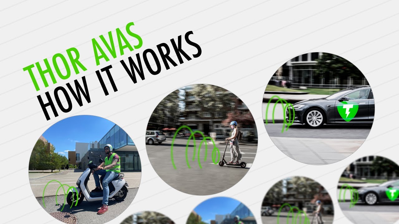 THOR AVAS in motion - Acoustic Vehicle Alerting System (AVAS) #avas