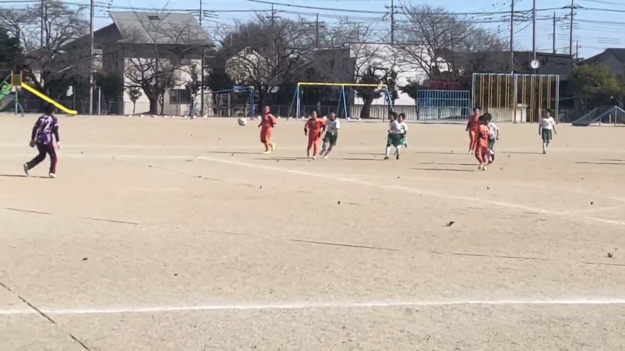 2026.2.28  練習試合　2試合目　前半