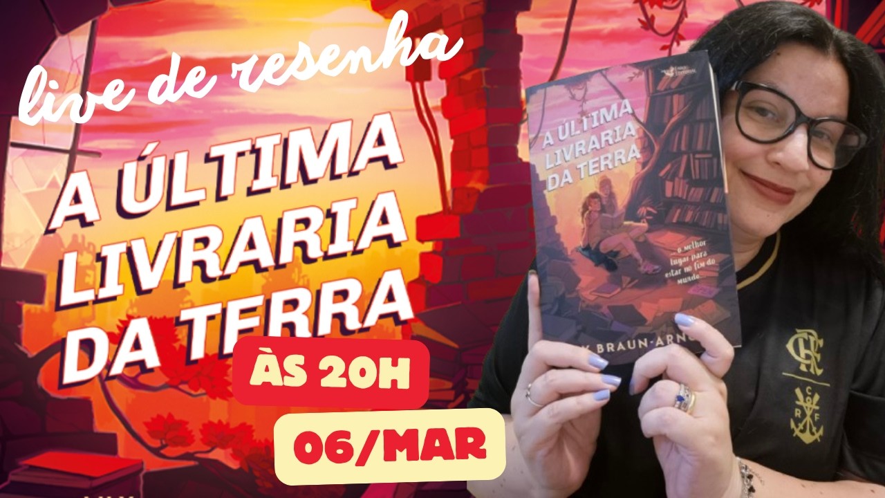A última livraria da Terra (por Lily Braun-Arnold ) uma conexão capaz de desafiar  o fim dos tempos.
