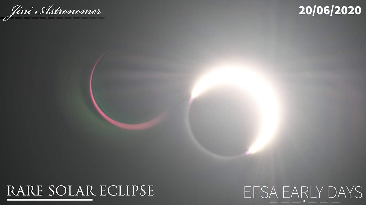 Rare Solar Eclipse - 21st June, 2020 (Ring Of Fire Clips)