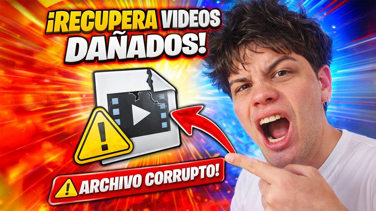 C&oacute;mo REPARAR cualquier VIDEO DA&Ntilde;ADO en 5 minutos (100% REAL)