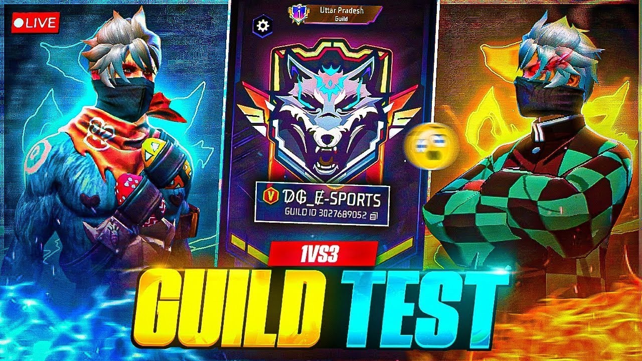 FREE FIRE LIVE GIVEAWAY CUSTOM ROOMS FF LIVE GIVEAWAY & GUILD TEST#FFLIVEGIVEAWAY#ffliveguildtest
