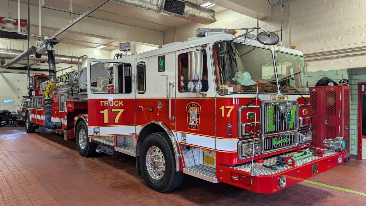 DCFD Truck 17 Ride Along