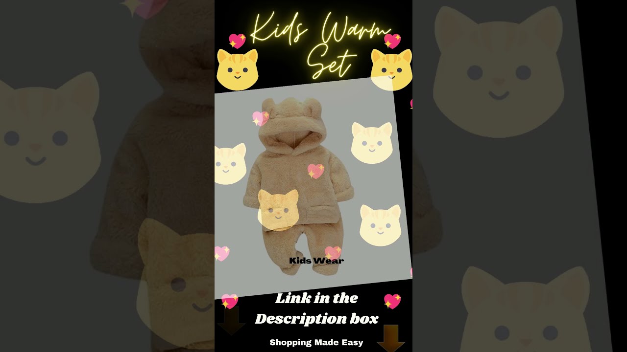 Best Kids Warm set Collection  | Winter #shoppingmadeeasy | #shorts #winterwear #youtubefeed #short