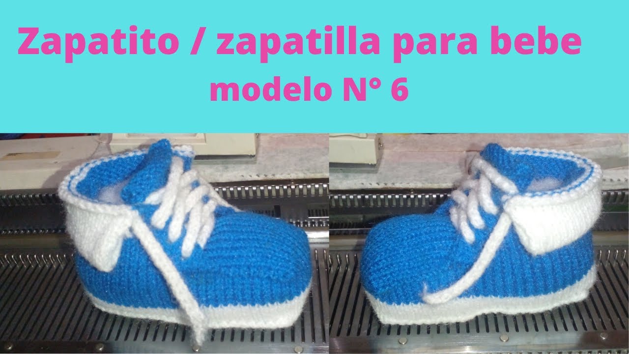 Zapatito / zapatilla para bebe - Modelo N° 6